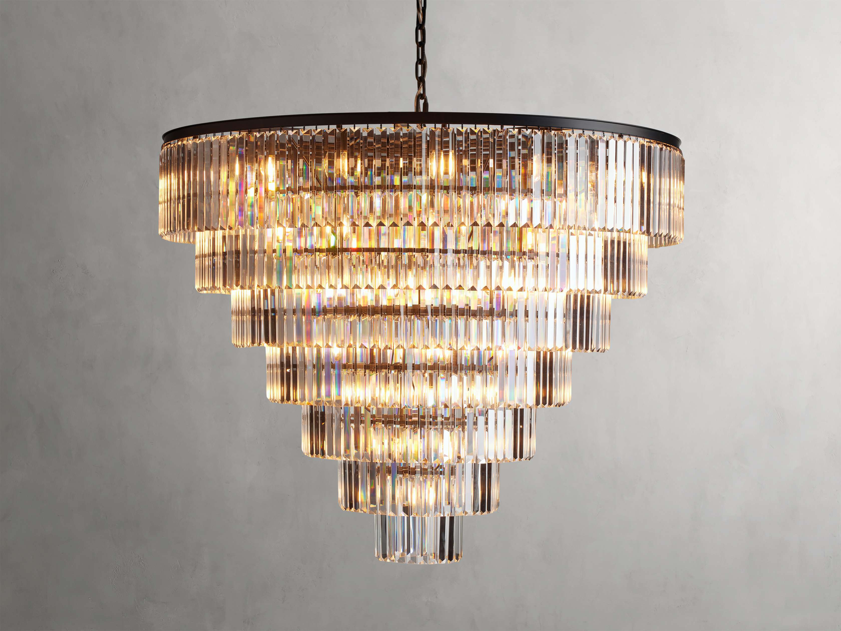 Leyland Tiered Round Chandelier