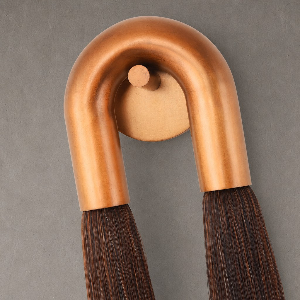 Double Head Antonia Horsehair Sconce