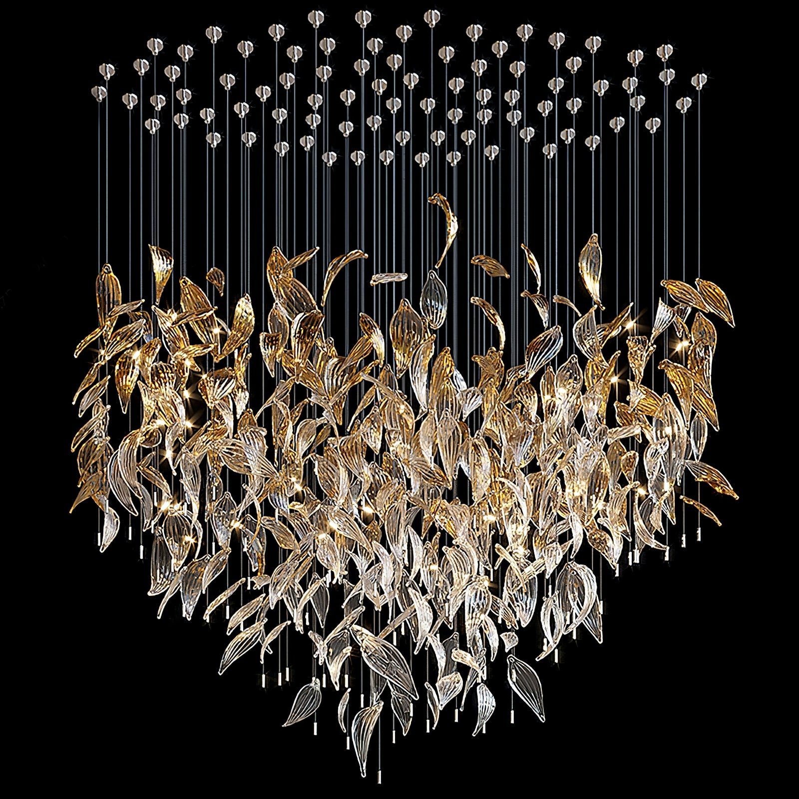 Fluttering Leaves Chandelier