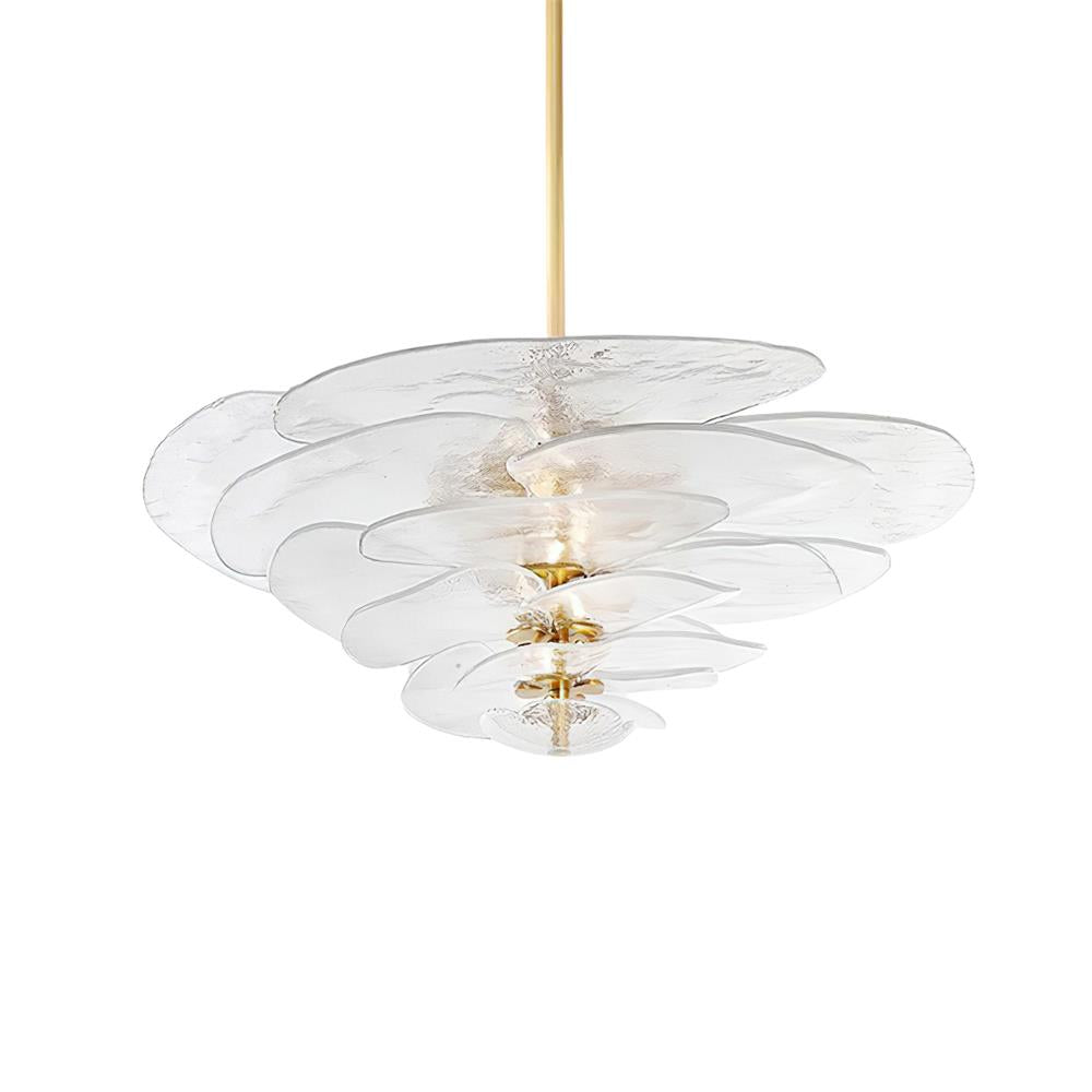 Petal Layered Murano Glass Chandelier