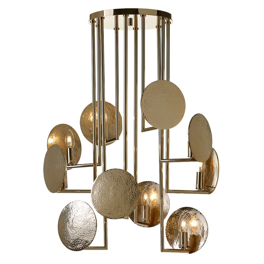 Grant 10 Light Modern Chandelier