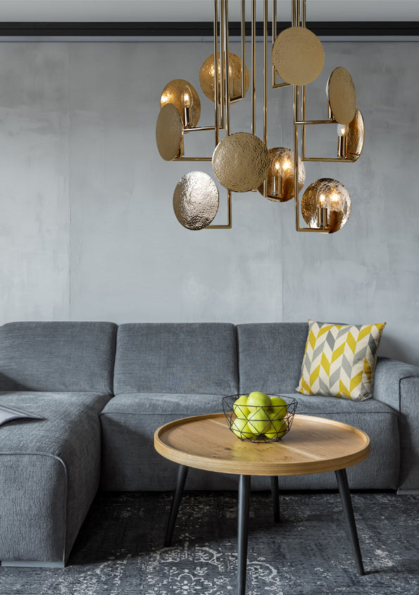 Grant 10 Light Modern Chandelier