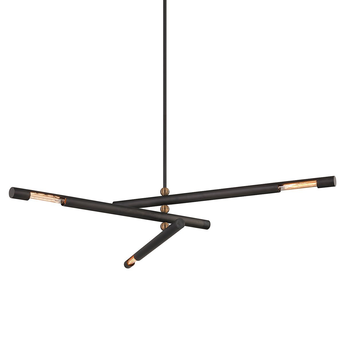 Hendrix Modern Chandelier 2 Sizes - Troy Lighting