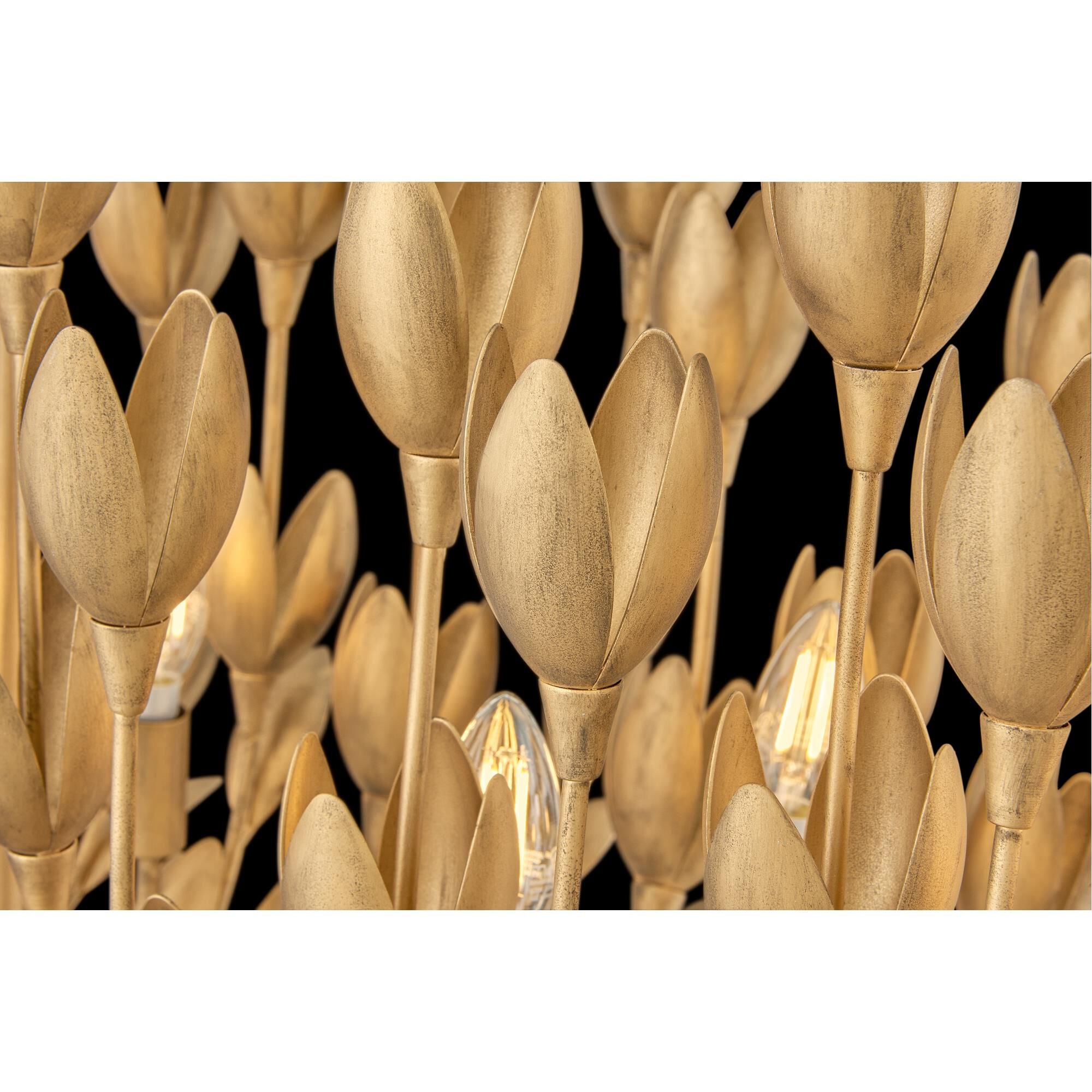 Flora 60-Inch 10-Light LED Linear Suspension Light by Hinkley