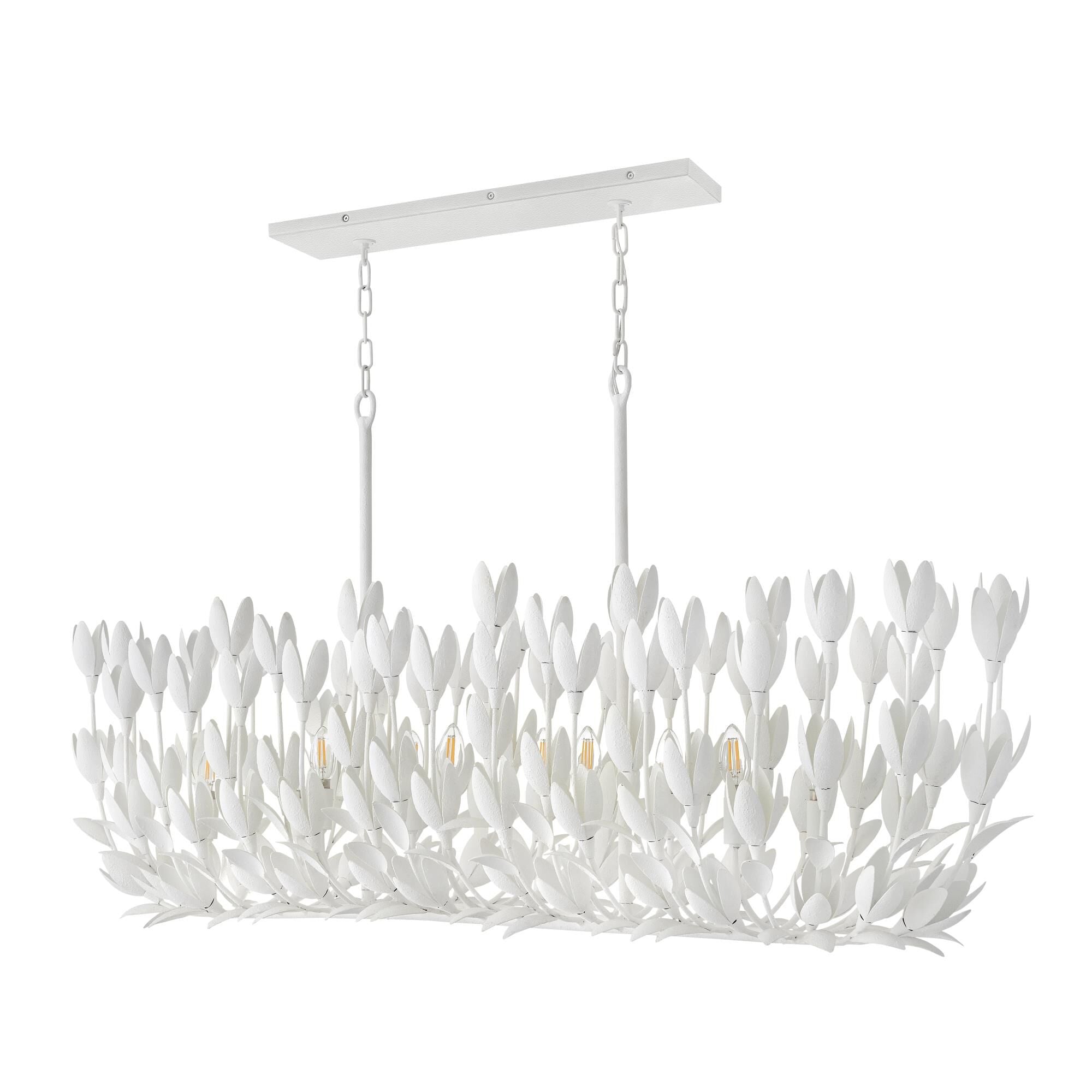 Flora 60-Inch 10-Light LED Linear Suspension Light by Hinkley
