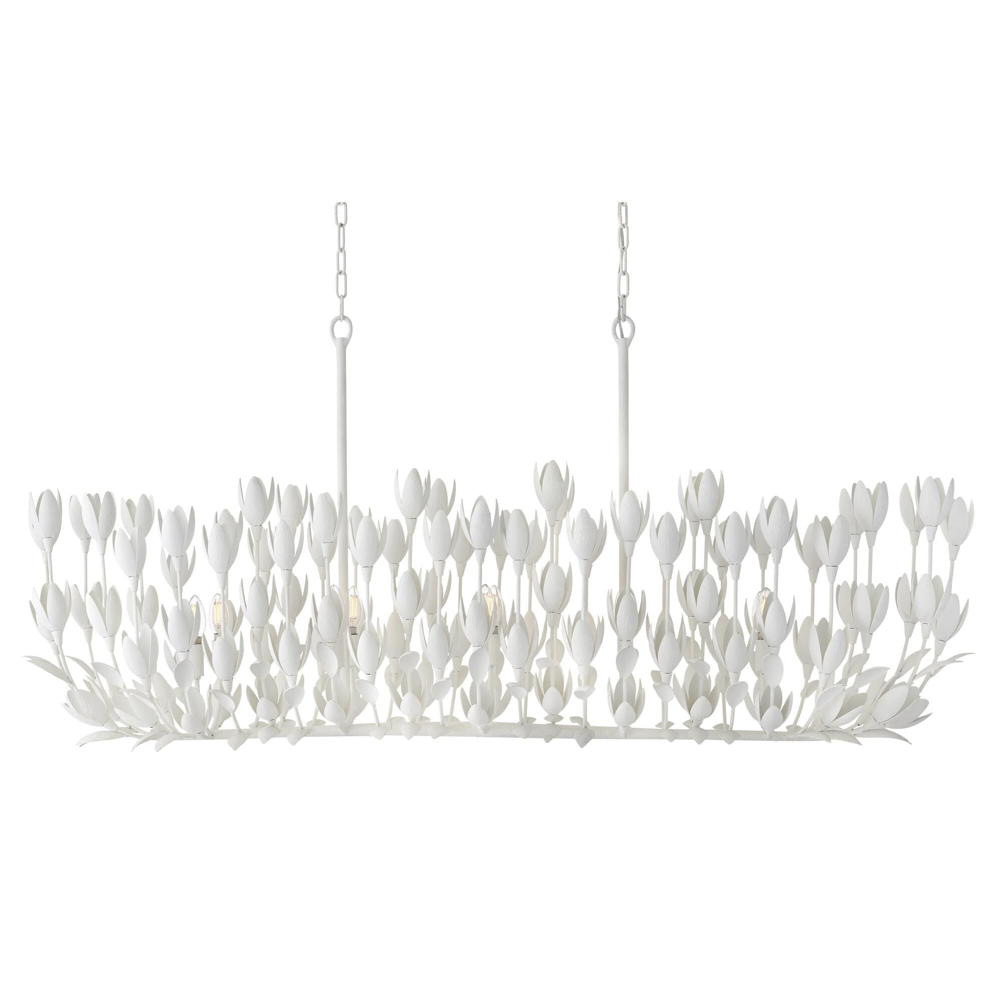 Flora 60-Inch 10-Light LED Linear Suspension Light by Hinkley