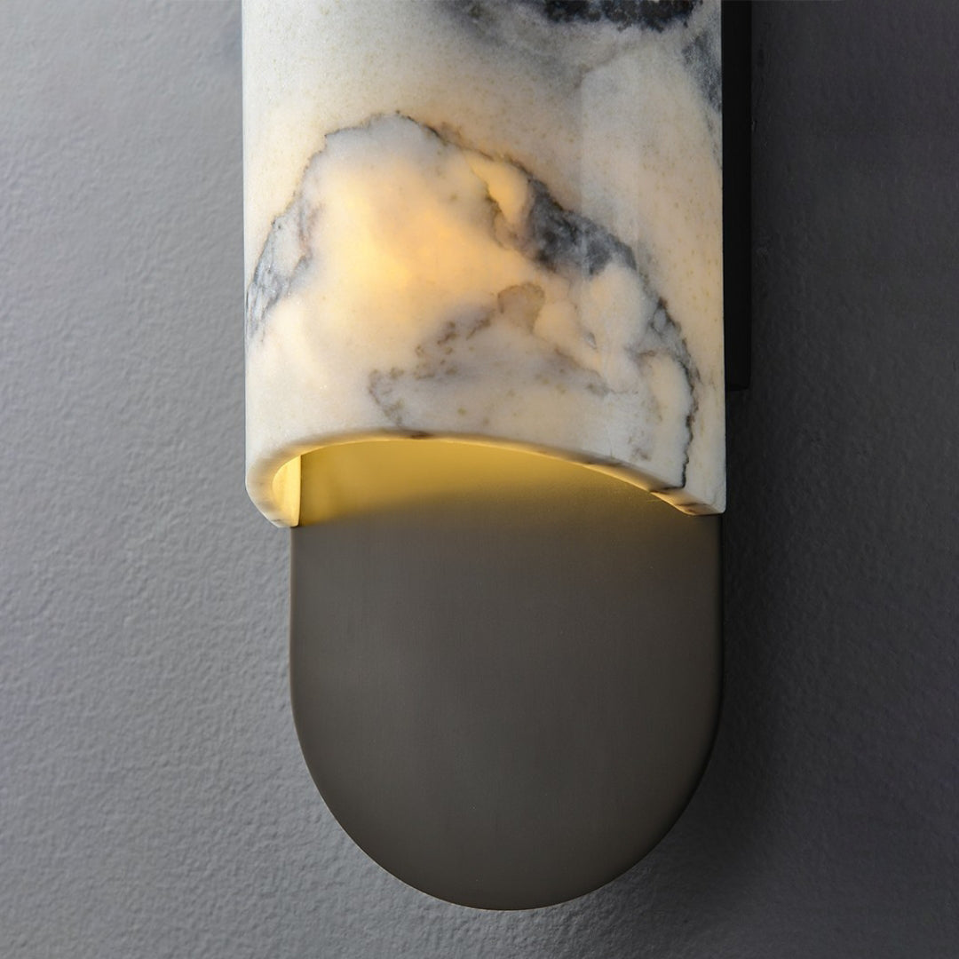 Hl Alabaster Wall Sconce