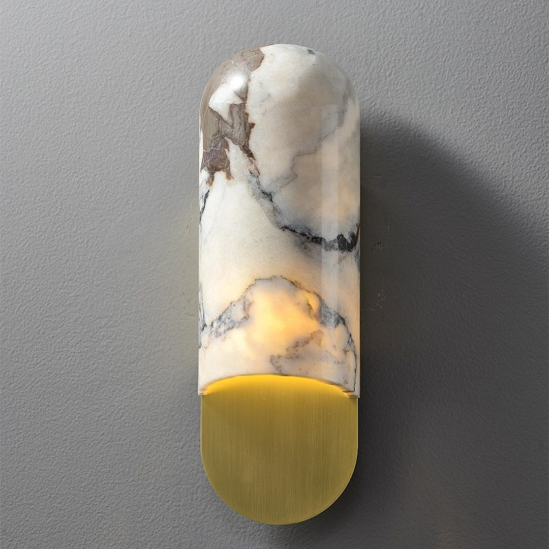 Hl Alabaster Wall Sconce