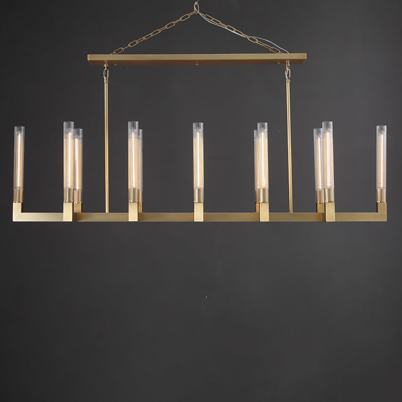 Caramielle Linear Chandelier 67"