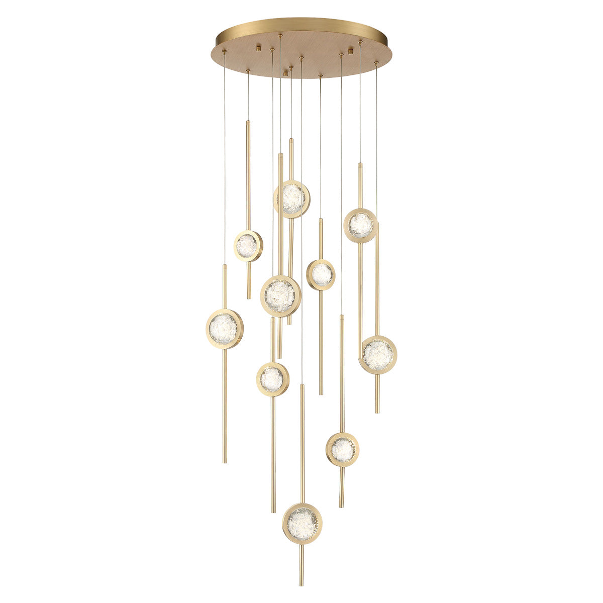 Barletta - 57W 10 LED Chandelier in Posh & Luxe Modern Style 23.5 "