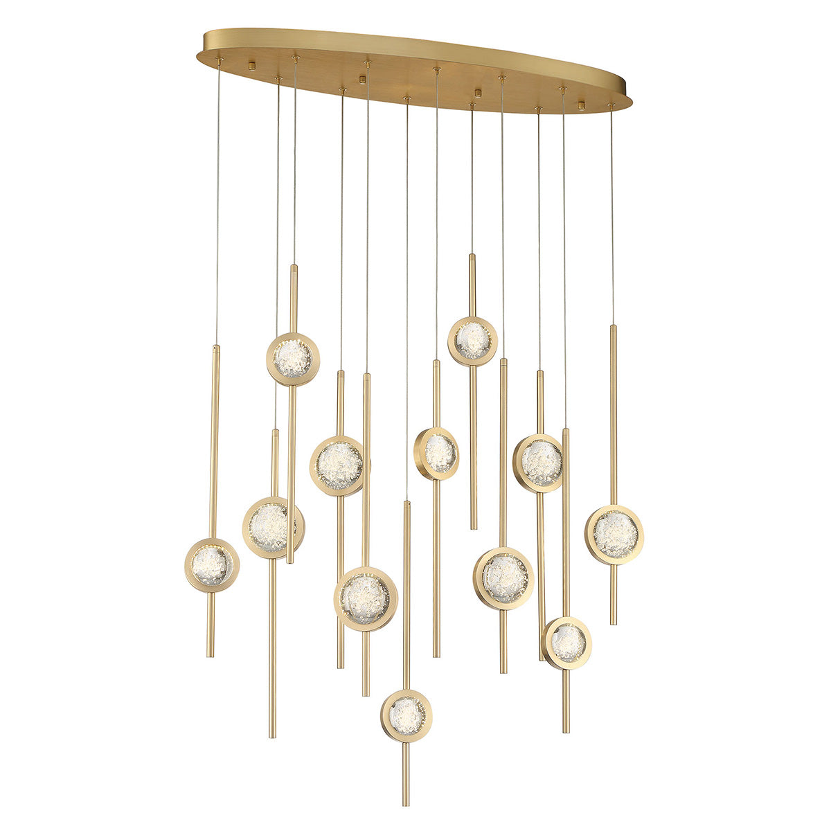 Barletta - 68W 12 LED Chandelier in Posh & Luxe Modern Style 23.5 "