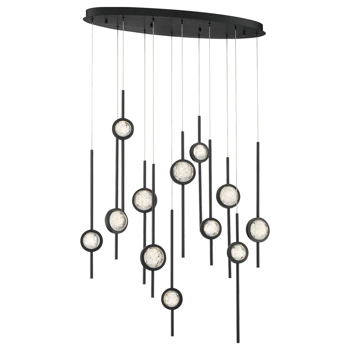 Barletta - 68W 12 LED Chandelier in Posh & Luxe Modern Style 23.5 "