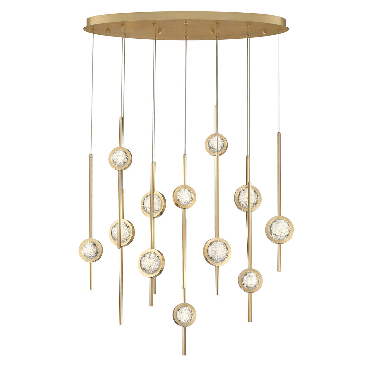 Barletta - 68W 12 LED Chandelier in Posh & Luxe Modern Style 23.5 "