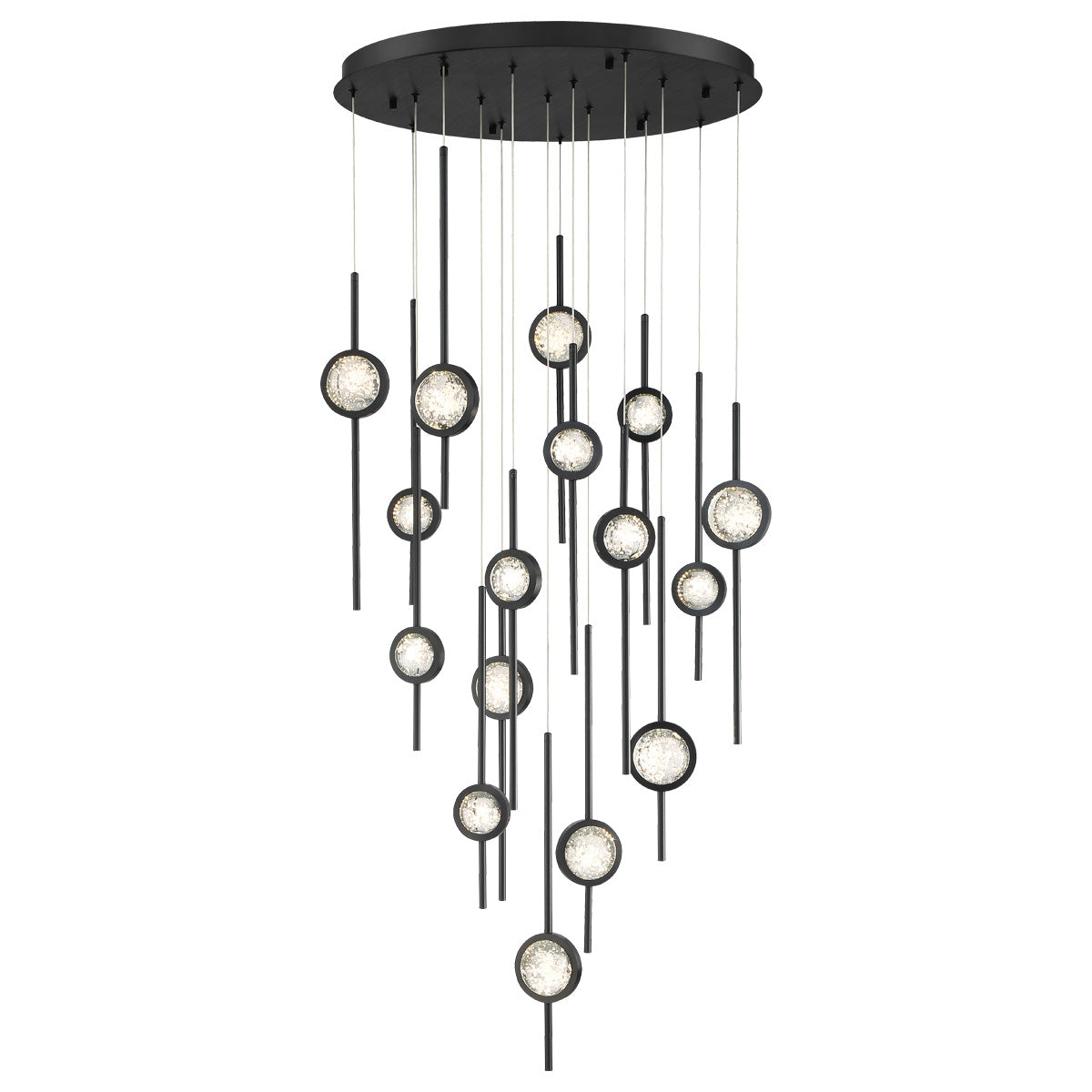 Barletta - 90W 16 LED Chandelier in Posh & Luxe Modern Style 23.5"