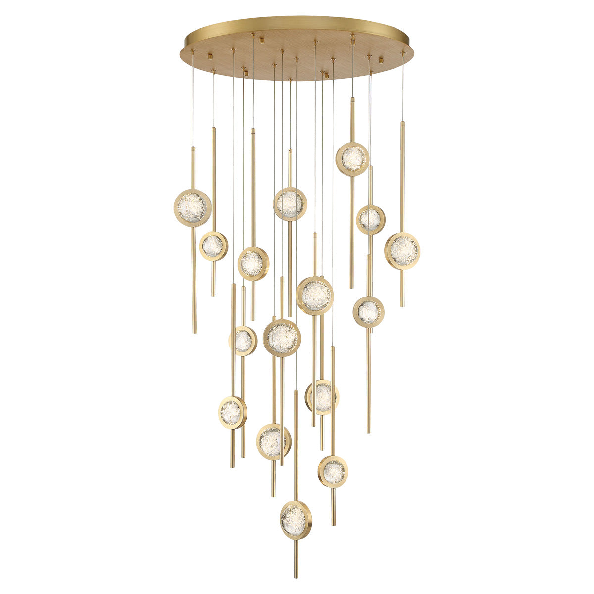 Barletta - 90W 16 LED Chandelier in Posh & Luxe Modern Style 23.5"