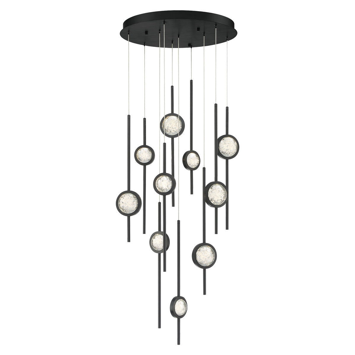 Barletta - 57W 10 LED Chandelier in Posh & Luxe Modern Style 23.5 "