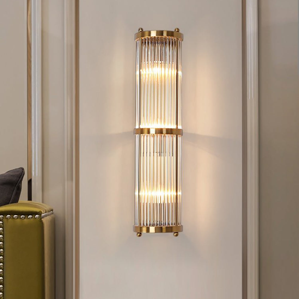 Jadssox Crystal Column Wall Light