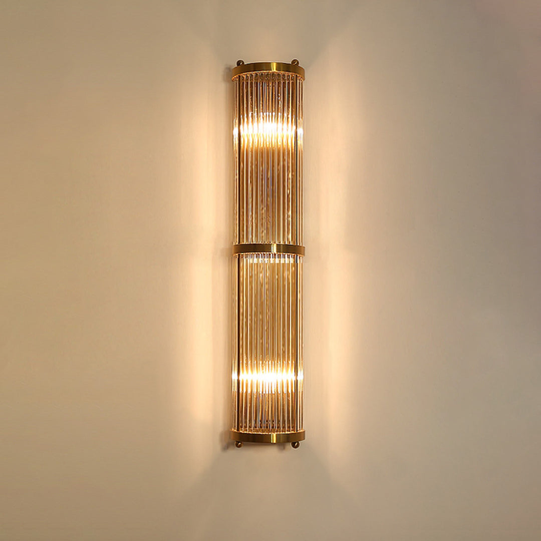 Jadssox Crystal Column Wall Light