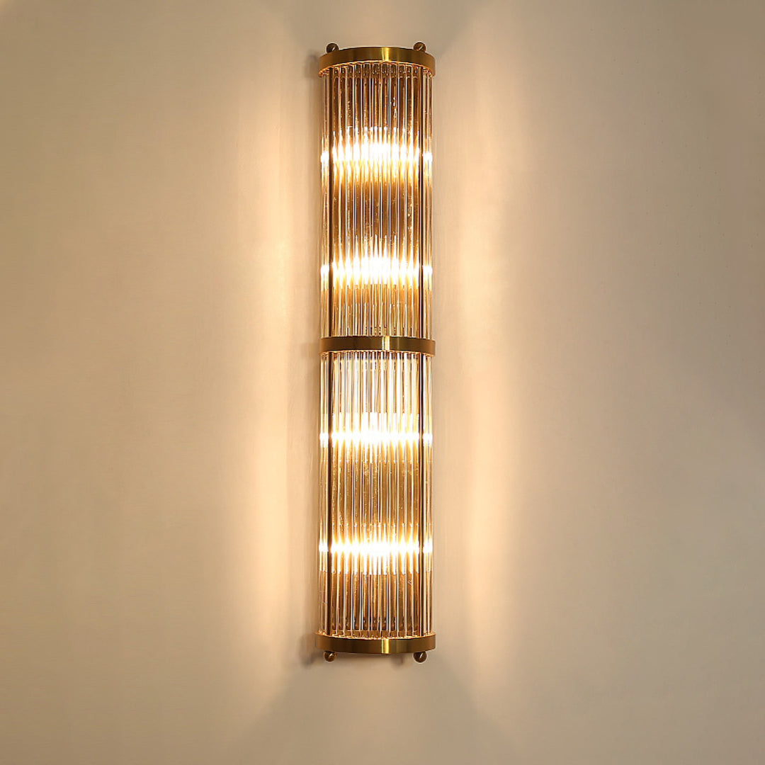 Jadssox Crystal Column Wall Light