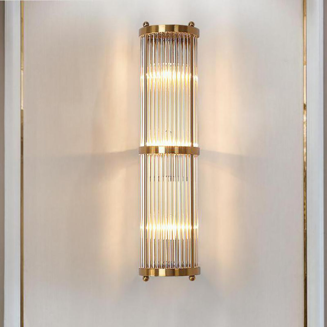 Jadssox Crystal Column Wall Light