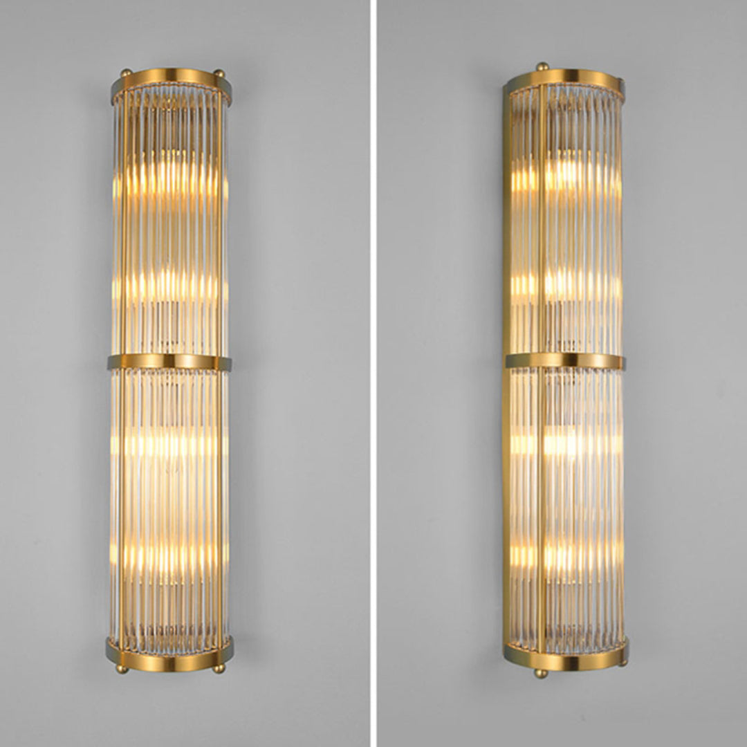 Jadssox Crystal Column Wall Light