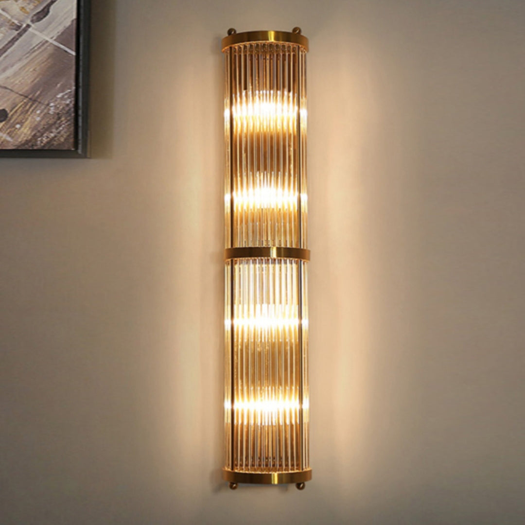 Jadssox Crystal Column Wall Light