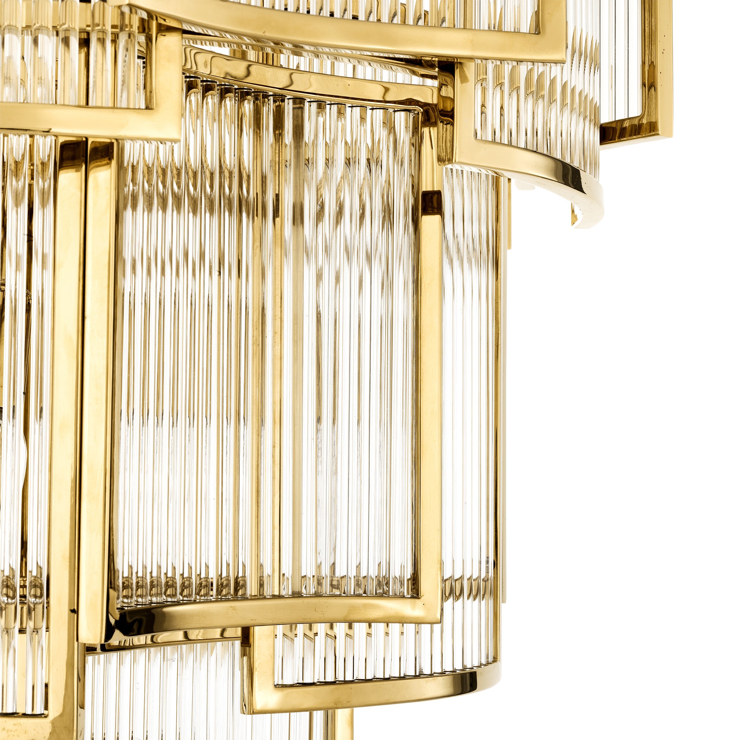 Jet Set Modern Chandelier - Gold/Nickel/Antique Brass