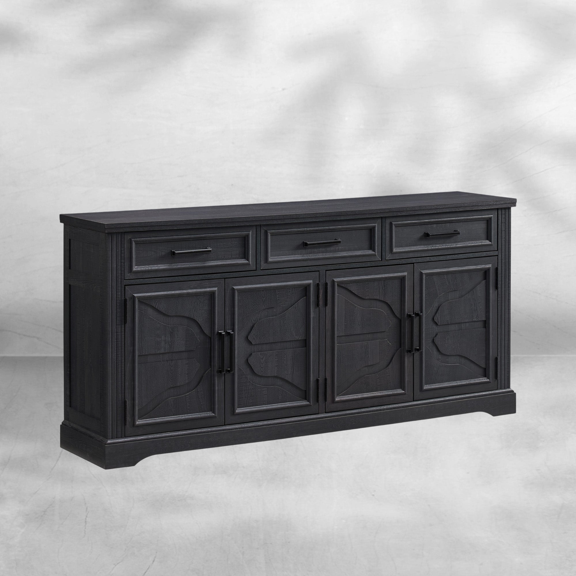 Large Buffet Sideboard Cabinet with Doors and Drawers