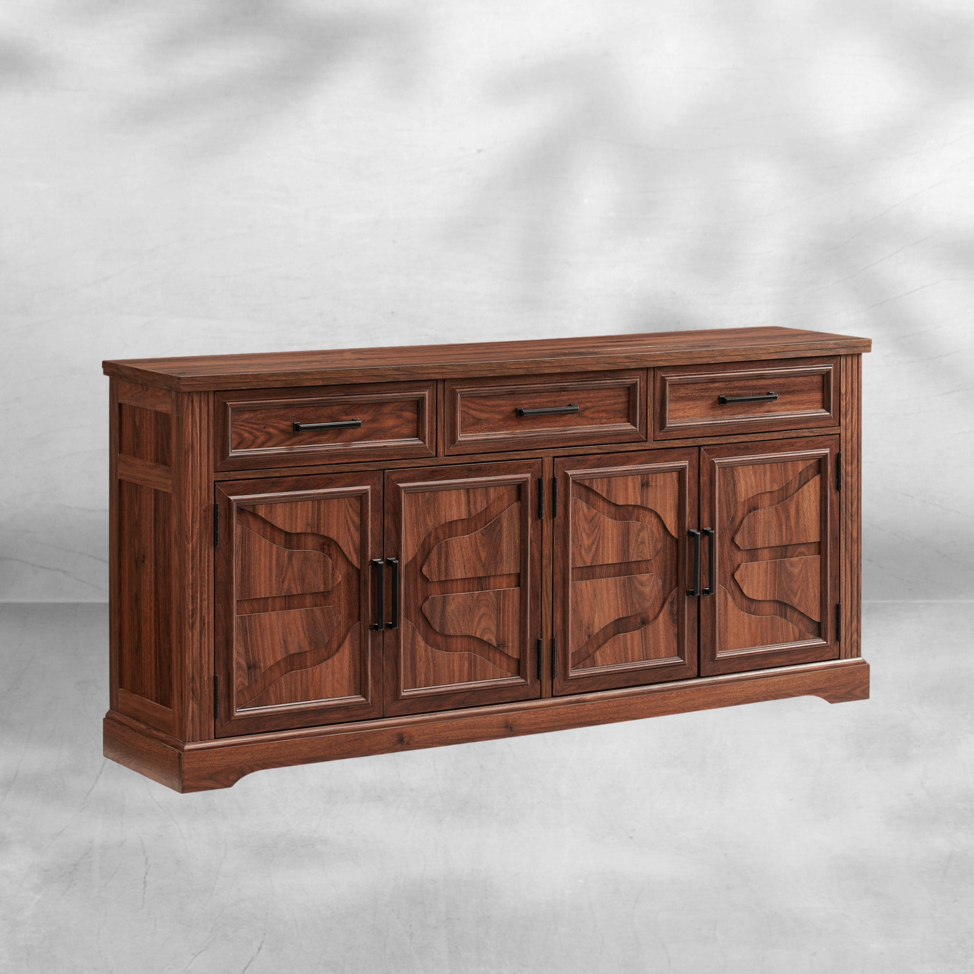 Large Buffet Sideboard Cabinet with Doors and Drawers