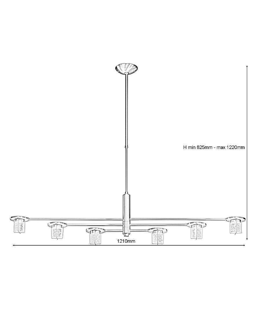 Lucerne Pendant PD5004SB - (Multiply Finishes) - Christopher Hyde