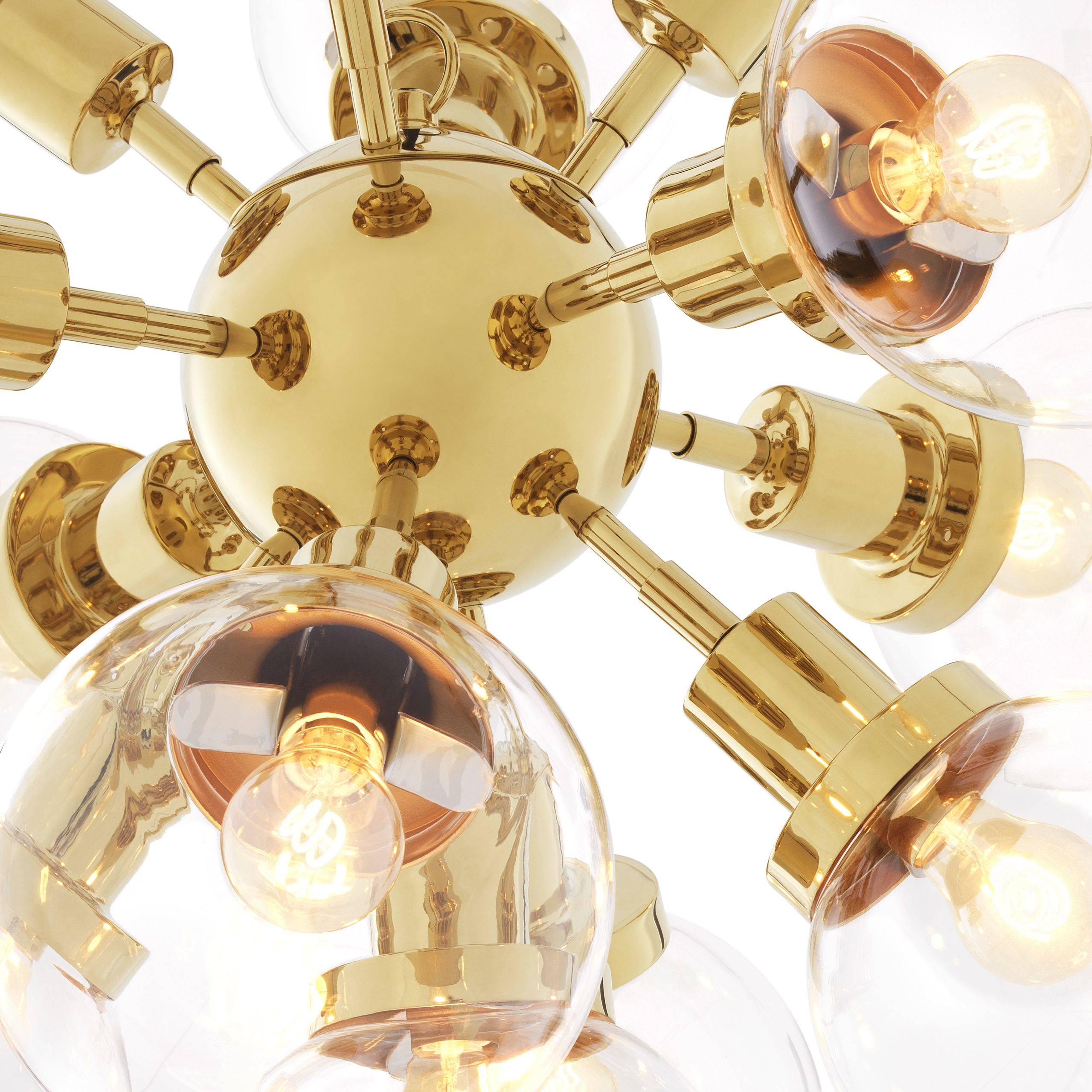 Ludlow Modern Chandelier - Gold