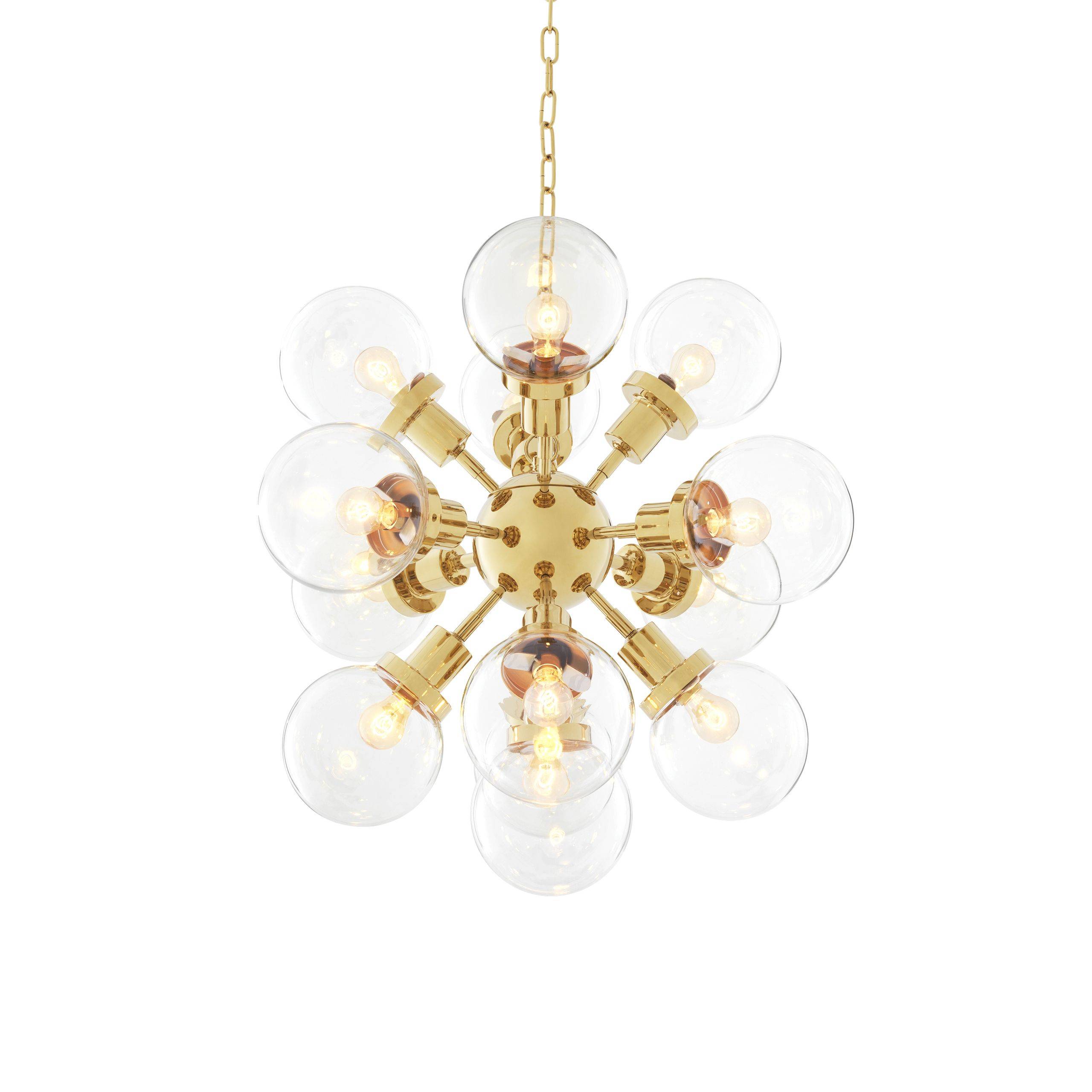 Ludlow Modern Chandelier - Gold