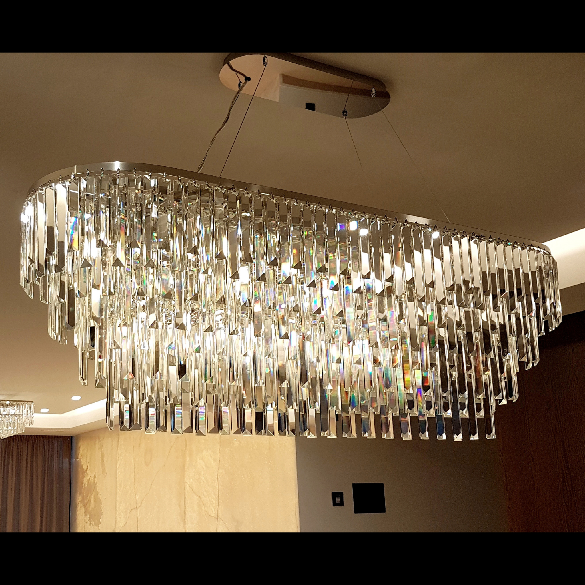 Lusitania Modern Glass Chandelier - Luchiante