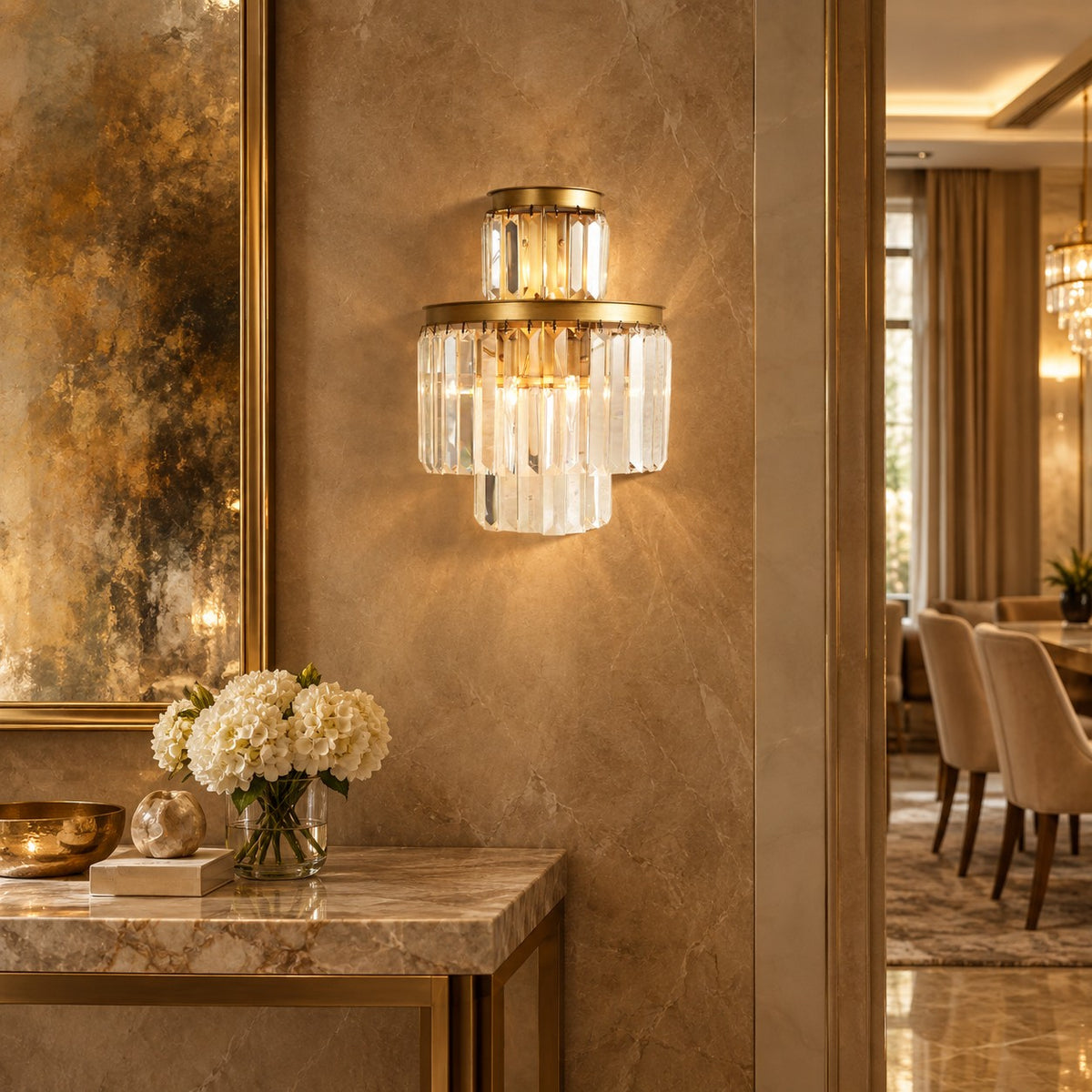 Lyndore 3-Light Wall Sconce