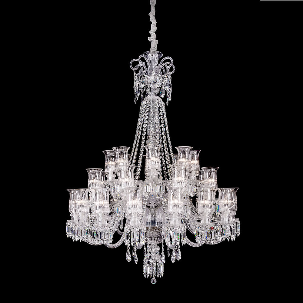 Baccarat Crystal Cups Chandelier For Living Room