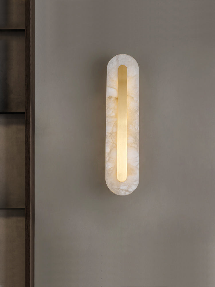 Marble Rounded Wall Light