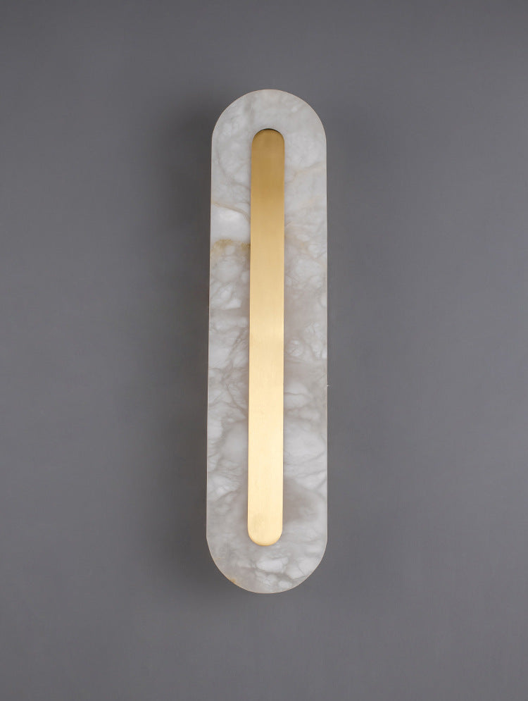 Marble Rounded Wall Light