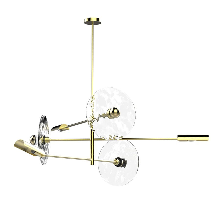 Marconi 3 Light Modern Chandelier - Villa Lumi