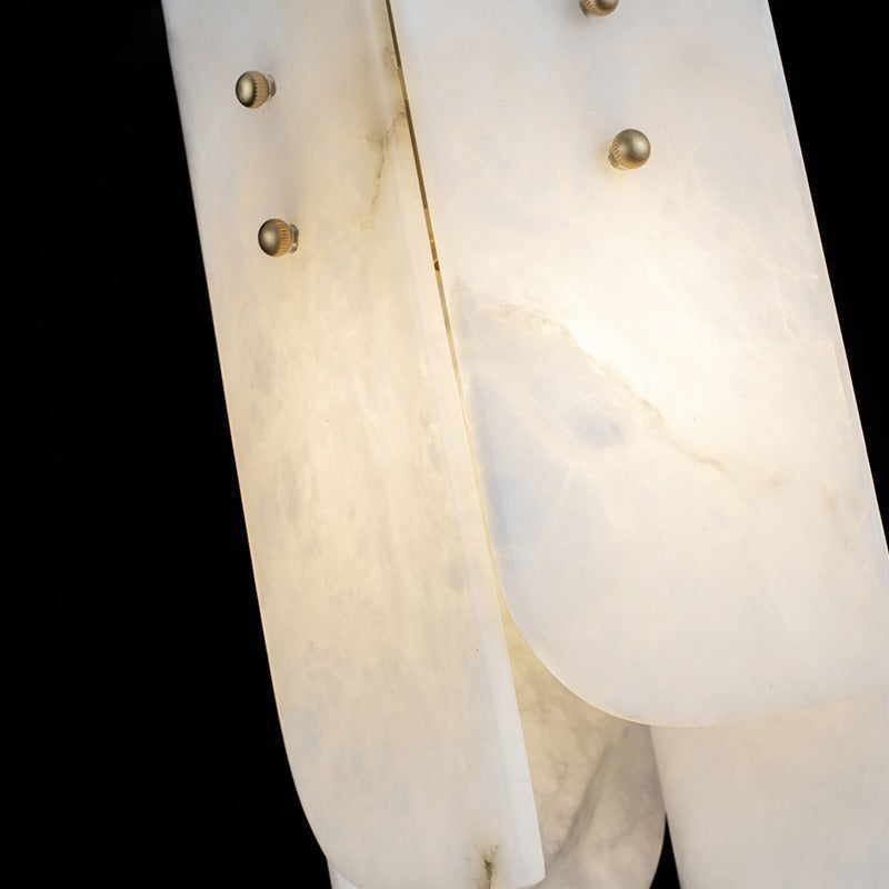 Megalith Mini Alabaster Pendant Light