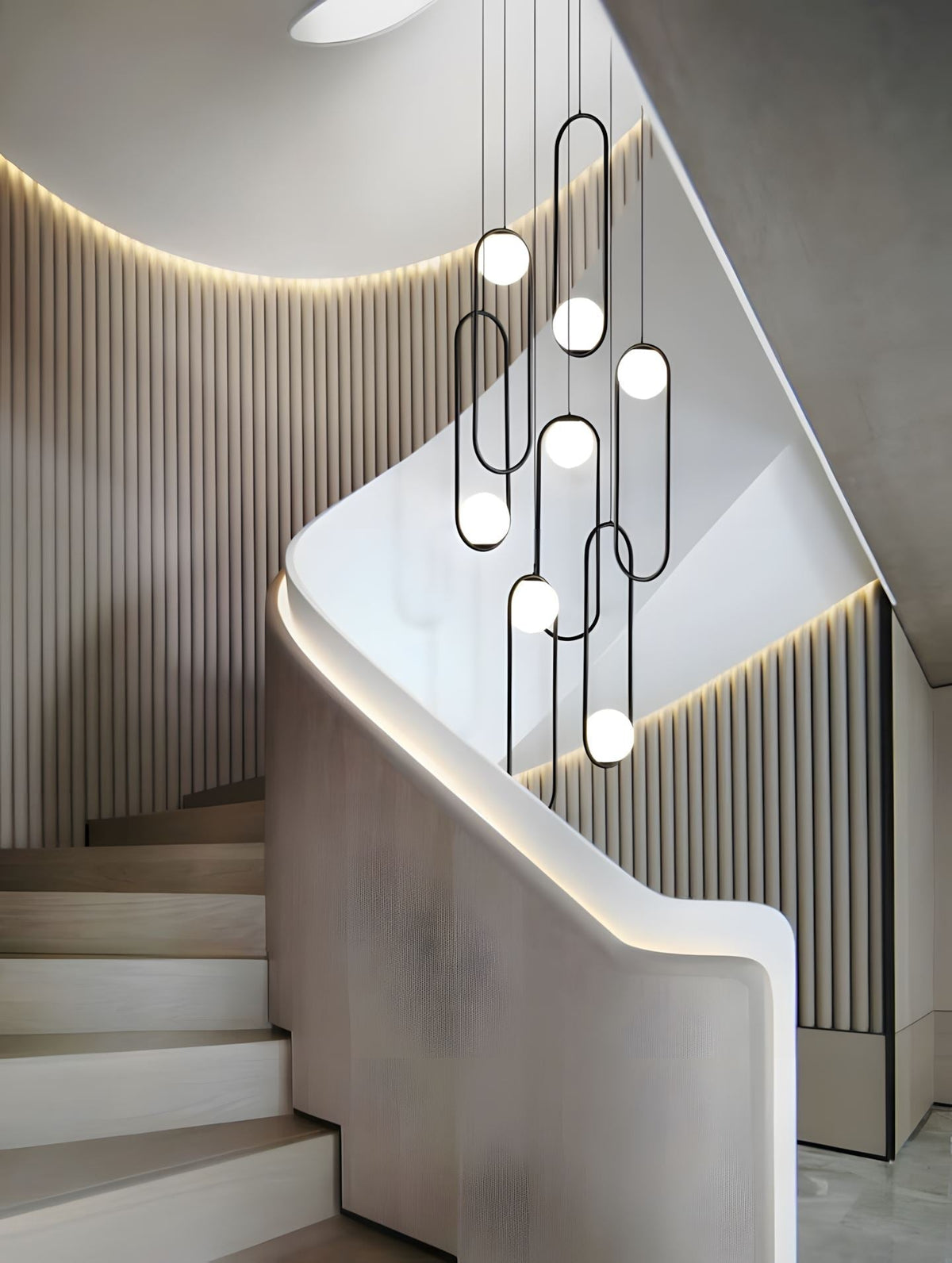 Mila Multi-Light Staircase Chandelier