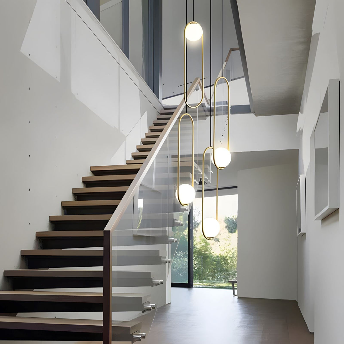 Mila Multi-Light Staircase Chandelier