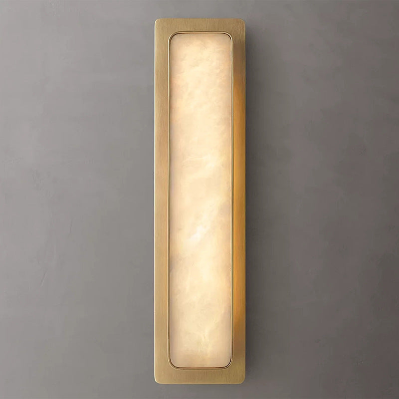 Elegant Montreux AlabasterMarble Wall Lamp with LED