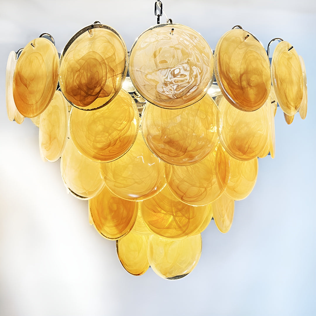 Murano Chandelier 57 Gold