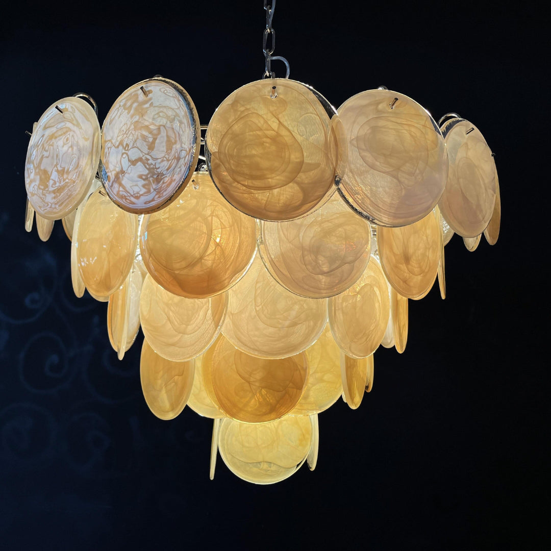 Murano Chandelier 57 Gold