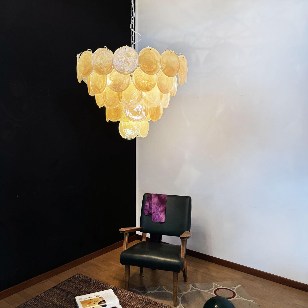 Murano Chandelier 57 Gold