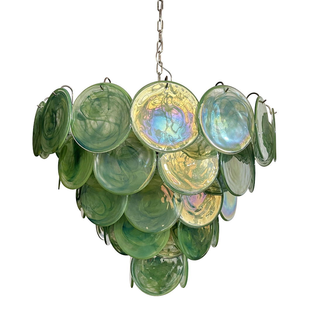 Murano Chandelier 57 Green