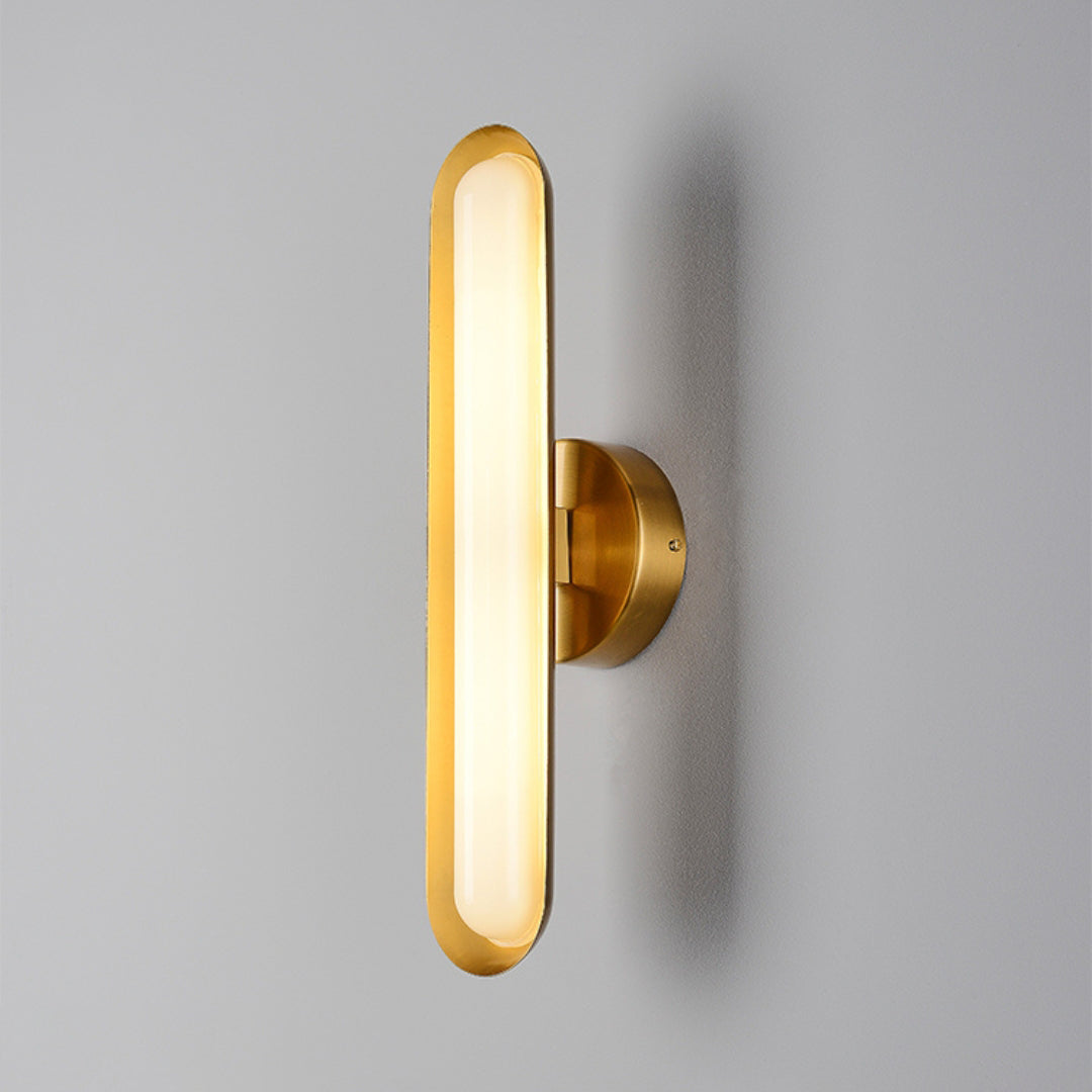 Oval Modern Metal Wall Light