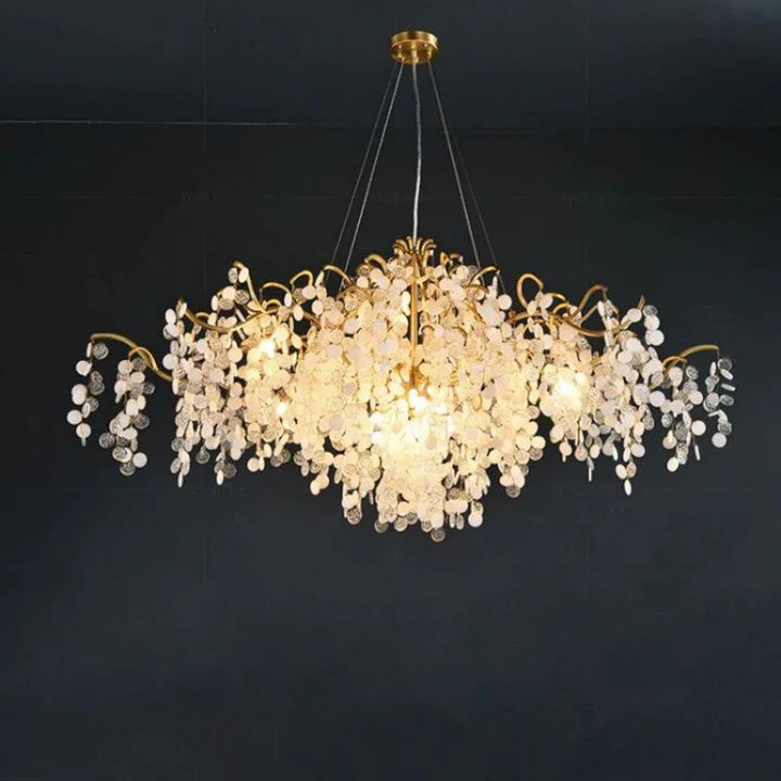 Luxury Spring Oval Branch Chandelier