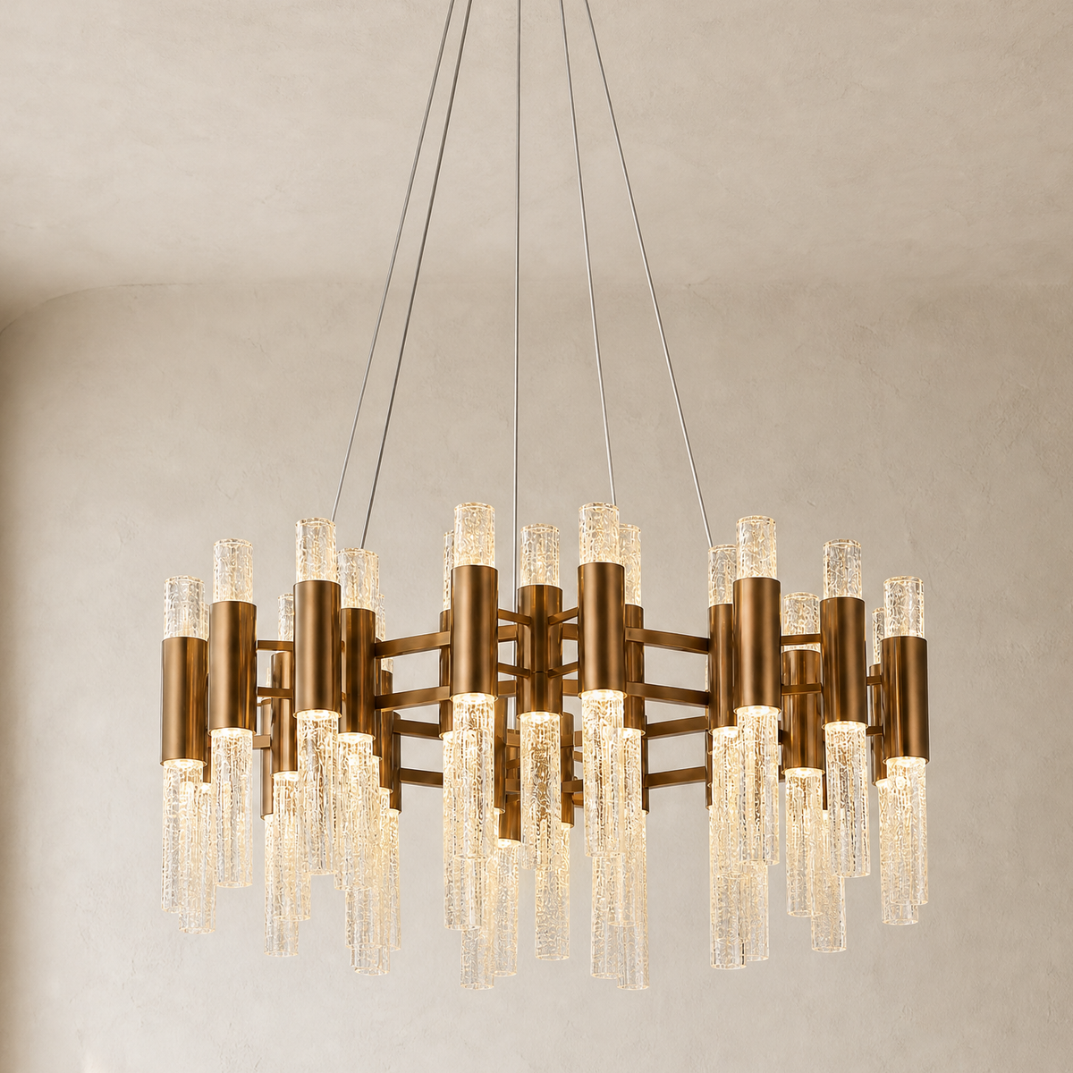 Pomello Brass Chandelier