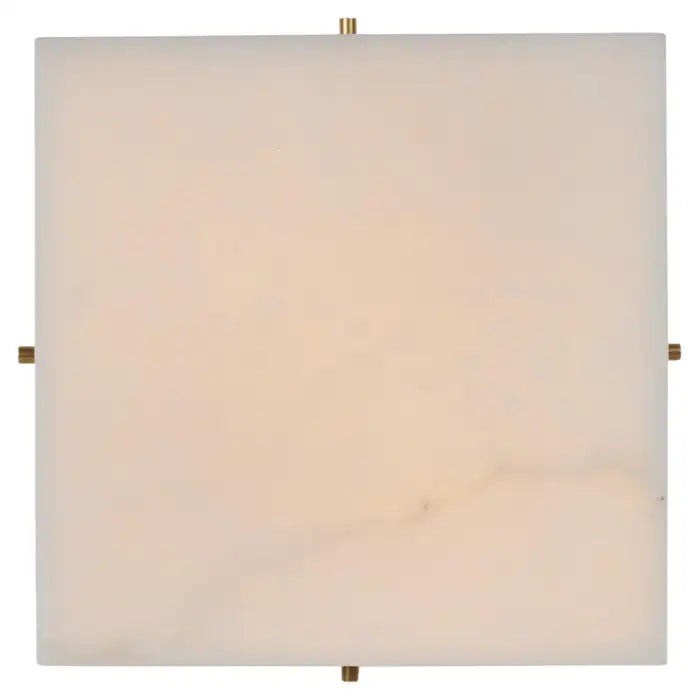 Large Alabaster Wall or Ceiling Flush Mount Lamp - view 4
